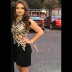 Two piece stretchy dress